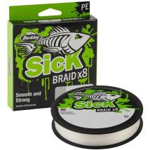 Tresse Berkley Sick Braid X8 - Blanc 300m - 19/100 - Pêcheur.com