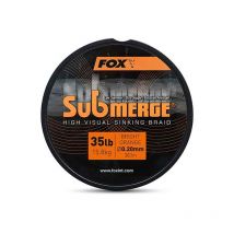 Tresse Carpe Fox Edges Submerge Orange Sinking Braid 600m - 30/100 - Pêcheur.com