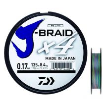 Tresse Daiwa J Braid X4b Multicolore - 300m 29/100