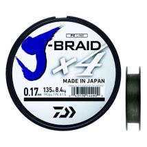 Tresse Daiwa J Braid X4b Vert - 135m 29/100