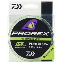 Tresse Daiwa Prorex Ul Pe Line - 135m Pe 0.60 - Pêcheur.com