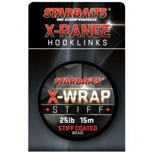 Tresse Gainee Starbaits X Wrap Stiff Coated Braid - 15m 58425 - Pêcheur.com