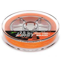 Tresse Intech First Braid X8 - Orange - 150m 10.4/100