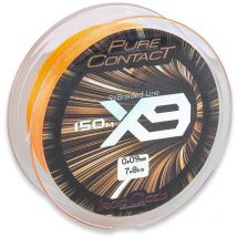 Tresse Iron Claw Pure Contact X9 - Orange - 150m 18/100