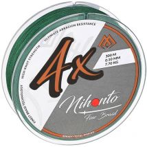 Tresse Mikado Nihonto Fine Braid - Green - 300m 14/100