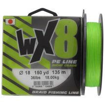 Tresse Powerline Wx8 Chatreuse - 270m 25/100