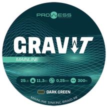 Tresse Prowess Gravi-t Mainline Braid X8 - 300m 25/100 - Pour Pêche de la Carpe - Pêcheur.com