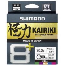 Tresse Shimano Kairiki 8+ Green - 150m 6/100 - Pêcheur.com