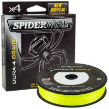Tresse Spiderwire Dura 4 Jaune - 150m 35/100