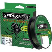 Tresse Spiderwire Stealth Smooth 8 Moss - Vert - 150m 33/100