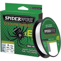 Tresse Spiderwire Stealth Smooth 8 - Translucide - 150m 23/100