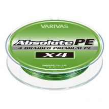 Tresse Varivas Absolute Pe4 - 150m Pe 0.6 - Pour Pêche en Mer - Pêcheur.com