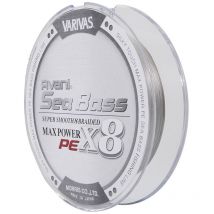 Tresse Varivas Avani Seabass Max Power X8 Gris - 150m 20.5/100