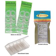 Tube Silicone Stonfo Assortiment Gaine En Silicone Transparent - Ø 0.5mm - Long. 1m