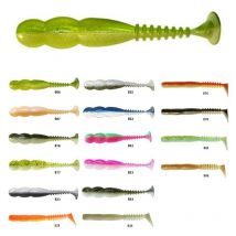 Tweekleurig Softbait Reins Fat Rockvibe Shad Bicolore - Partij Van 5 Fatrvs5-b07