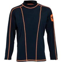 Unterbekleidung T-kleidung - Shirt Herren Ligne Verney-carron Rhino Schwarz/orange Phsv002-noir-(a)-s