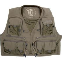 Vliegvis Vest Vision Caribou - Kaki V3367-xl