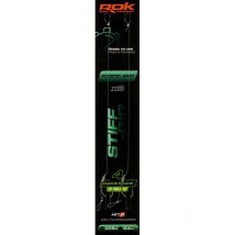 Vorfach Rok Fishing Stiff Rig Curve Shank Barbless - 2er Pack Rok/060792