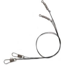 Vorfach Stahl Zebco Trophy 1x7 - 2er Pack 2372109