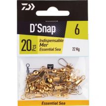 Wartel Met Clip Daiwa Indispensable Zee - Partij Van 20 Em360753