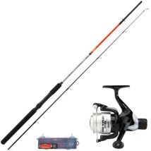 Werp Set Srt Kit Fish 'n Play Spincast 2102 + 201rd + Box Sepce8011