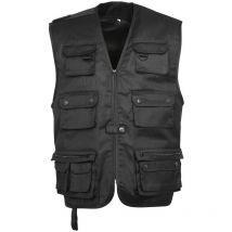 Weste Ohne Ärmel Für Männer Idaho Reporter - Noir 1202-noir-(a)-4xl