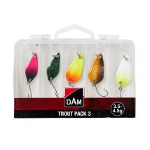Wobbling Spoon Kit Dam Trout Pack 3 Svs65416