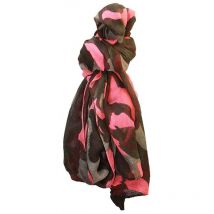 Woman's Scarf Stagunt Justeen Scarf Camo Pink Sg53/mpc/tu