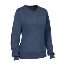 Woman Sweater Club Interchasse Arthemis Blue Cipu044-bleu-(a)-2xl