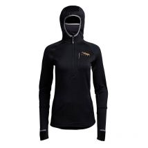 Women's Fleece Sitka Fanatic Hoody 70021-bk-l