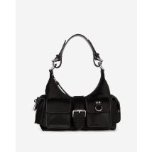 Bolso Amelia en negro efecto potro para Mujer - The Kooples