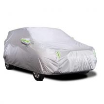 Car Cover Full Sedan Covers with Reflective Strip Sunscreen Protection Dustproof UV Scratch-Resistant Universal M