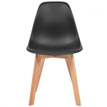 Dining chairs 2 black units
