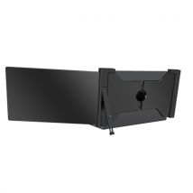 15.4 inches Laptop Expansion Screen Portable Monitor for Laptop FHD 1920*1080 IPS Dual-screen Monitor Foldable Design Plug-and-Play for 15.6-17.3 inch Laptop Support Windows, MacOS