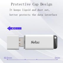 Netac U185 16GB USB2.0 U Disk Portable USB Flash Drive Built-in Encryption Software Small Size Plug and Play Wide Compatibility