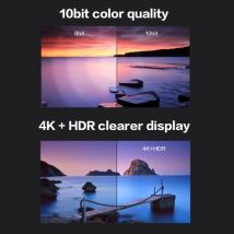 Yeston RX550-4G 4HDMI 4-Screen Graphics Card Support Split Screen 10bit Color Depth HDR 4G/128bit/GDDR5 with 4 HDMI Ports
