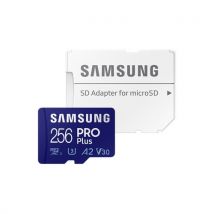 SAMSUNG PRO Plus 256GB TF Card U3 A2 V30 High-speed Micro SD Card up to 160MB/s Read Speed for Phone Tablet Monitoring Device