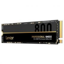 Lexar NM800 512GB M.2 NVMe SSD Large Capacity Solid State Drive PCIe 4.0 Performance NVMe1.4 Standard up to 7000MB/s Read Speed
