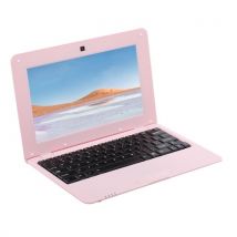 10.1inch Portable Netbook ACTIONS S500 1.5GHz ARM Cortex-A9/Android 5.1/1G+8G/1024*600 Pink US Plug