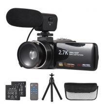 Andoer 2.7K Digital Video Camera Camcorder DV Recorder 48MP 16X Digital Zoom 3.0 Inch IPS Touch Panel
