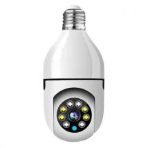 1080P Wireless Light Bulb Monitor Camera 2MP WiFi Smart Camera