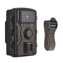 1080P Trail Camera 16MP Wildlife Scouting Camera Tracking Camera with 2.0 Inch TFT Color Screen 0.8s Trigger Time