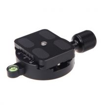 DM-55 Clamp and QR Quick Release Plate with Gradienter for 55mm Ball Head Arca Swiss RRS Wimberley