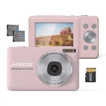 Andoer 1080P Digital Camera Video Camcorder 44MP Auto Focus 2.5 IPS Screen 16X Digital Zoom