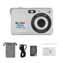 Portable 1080P Digital Camera Video Camcorder 48MP Anti Shake 8X Zoom 2.7 Inch LCD Screen with Carry Bag Wrist Strap