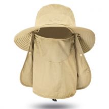 Sun Cap with Removable Face Neck Cover