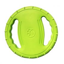 Pet Dog Flying Disc EVA Training Ring with Double Handles