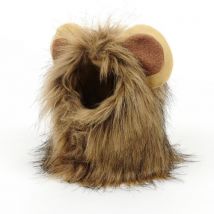 Cat Lion Mane Pet Lion Costume Pet Lion Hair Wig for Dogs Cats Pets Halloween Christmas Party Gift