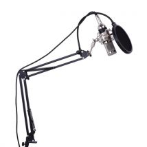 Professional Studio Broadcasting Recording Condenser Microphone Mic Kit Set