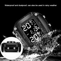 Motorcycle Tire Pressure Monitor Detector Portable Tire Pressure Monitoring System